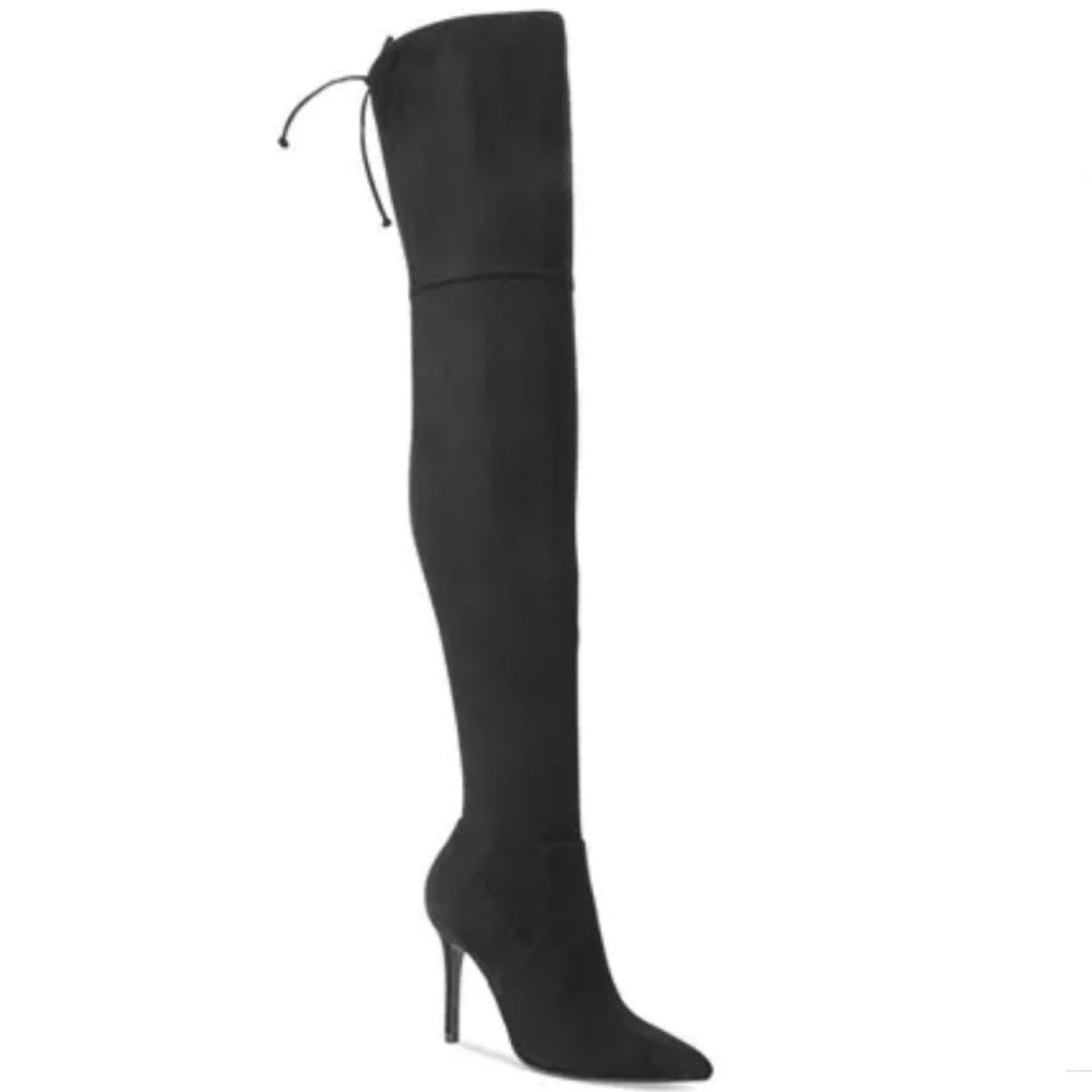 Sexy Sassy Black Over The Knee Aldo Boots - Picture 3 of 8